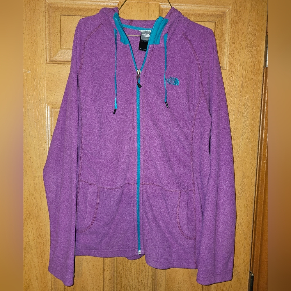 The North Face Purple Hoodie, Size XL Women